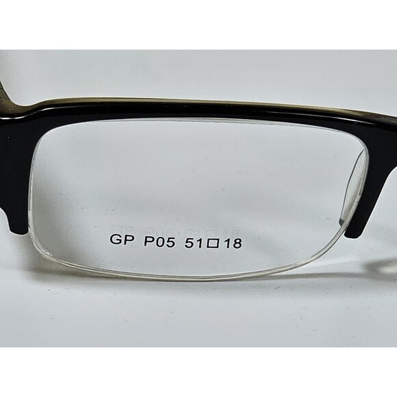 GIANNI PO PLATINUM  Women's Eyeglasses GP P05 51-18 135 black Italian Design New - Picture 13 of 14